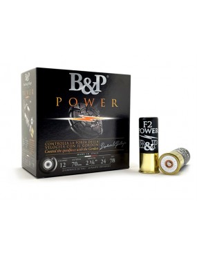 CARTOUCHES B&P F2 POWER CAL12 PB N°7,5 28G BJ