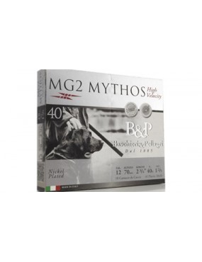 CARTOUCHES B&P MG2 MYTHOS 40HV CAL12 PB N°2-4-6 40G BJ