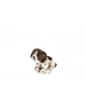 PELUCHE CHIEN POINTER PETIT MODELE 23 CM