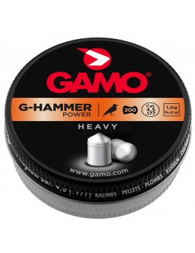 PLOMBS G-HAMMER POWER LOURDS 4,5 MM GAMO