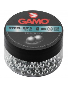 PLOMBS BILLES RONDES STEEL BB'S 4.5MM GAMO