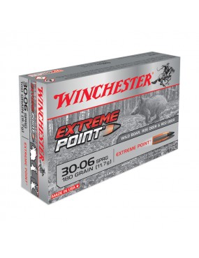 BALLES WINCHESTER WILD BOAR EXTREME POINT CAL30-06 SPRG 180 GRAINS