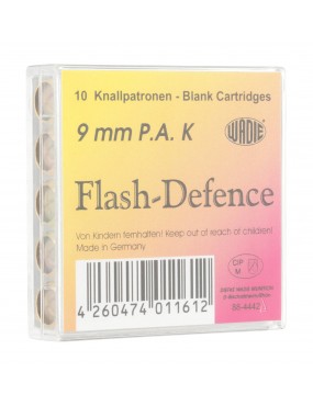 10 MUNITIONS A BLANC POUR PISTOLET CAL9 MM PAK