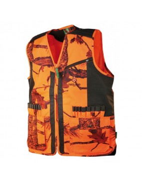 GILET TREELAND ANTI-RONCE CAMOUFLAGE ORANGE