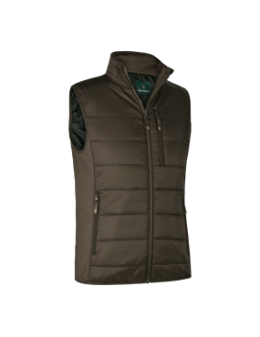 GILET DEERHUNTER MATELASSE SANS MANCHE CHAUFFANT WOOD