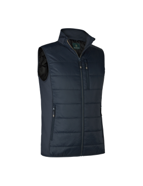 GILET DEERHUNTER MATELASSE SANS MANCHE CHAUFFANT DARK BLUE