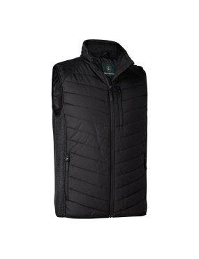 GILET DEERHUNTER DOUDOUNE MOOR AVEC TRICOT BLACK