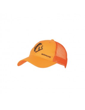 CASQUETTE SOMLYS MAILLE ENFANT ORANGE