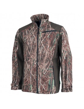 VESTE TREELAND SOFTSHELL ROSEAUX