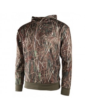 SWEAT POLAIRE TREELAND CAMOUFLAGE ROSEAUX