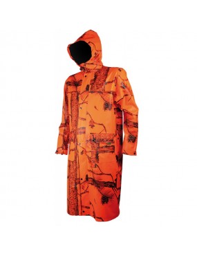 MANTEAU TREELAND CAMOUFLAGE LONG ORANGE