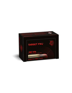 CARTOUCHES GECO 308 WIN TARGET FMJ 9.5G /50