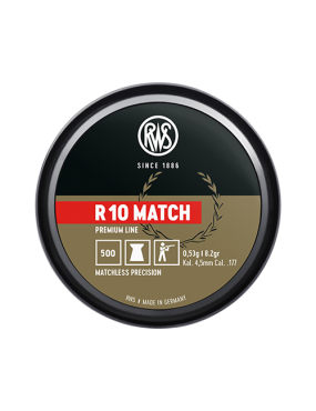 CARTOUCHES RWS R10 MATCH 4.5 / 500