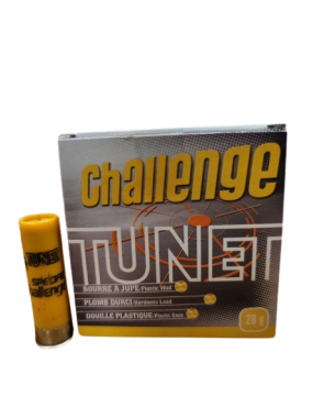 CARTOUCHES TUNET CHALLENGE CAL20 PB N°7 1/2 OU 9 BJ 28GR