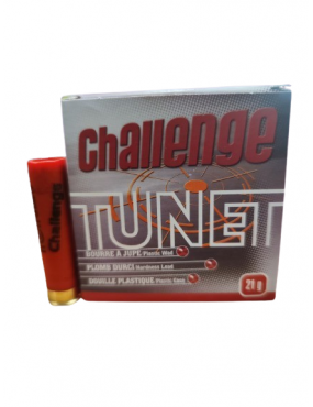 CARTOUCHES TUNET CHALLENGE CAL28 PB N°7 1/2 OU 9 BJ 21G