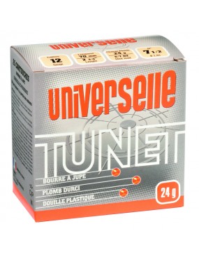 CARTOUCHES UNIVERSELLE TUNET CAL12/70 PBN°7.5 24G OU 28G