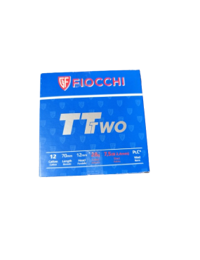 CARTOUCHES FIOCCHI TT TWO CAL12/70 PBN°7.5 28G BJ