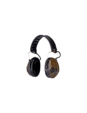 CASQUE PELTOR SPORTAC ANTI-BRUIT COQUILLES VERTES / ORANGES