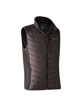 GILET DOUDOUNE DEERHUNTER MOOR AVEC TRICOT PRUNE