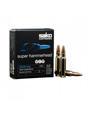 BALLES SAKO SUPER HAMMERHAED CAL300 WM 180 GRAINS /10